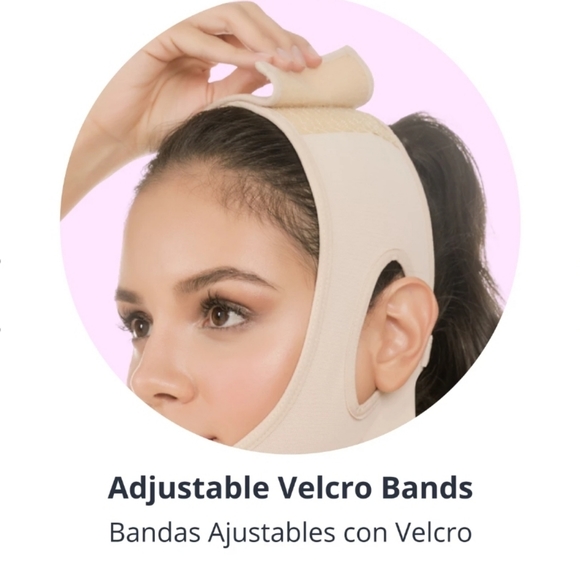 Shapewear/Women/ Trendy/Post Surgery Compression Face Wrap/Shapers/shaperwear - Picture 3 of 5